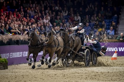 Boyd Exell, Dries Degrieck and Bram Chardon. © FEI / Dirk Caremans