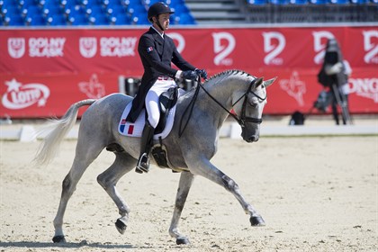 Charlotte Fry riding Everdale at Olympia. © FEI / Jon Stroud