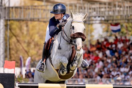 Jens-Lasse Dokkan on Aladdin © FEI / Liz Gregg