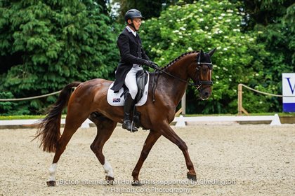 Bill Levett and Huberthus AC at the Bicton International Horse Trials in 2021. © Hannah Cole Photography