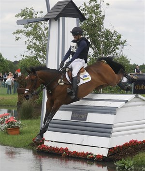 Bill Levett and Improvise in the CIC3* at Tattersalls, 2018 - © Lorraine O'Sullivan