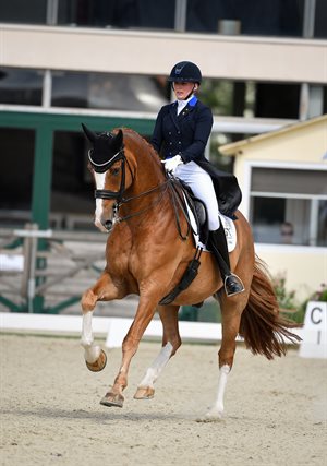 Nanna Skodborg Merrald and Blue Hors Zepter. Image: Foto Rüchel/CDI Hagen