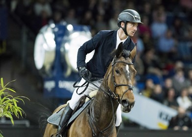 Carl Hester and Nip Tuck at the World Cup Finals, 2017 - FEI/Cara Grimshaw