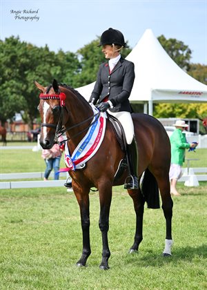 Coronation III, ridden by Ali Berwick for owner Gregory Gerry. © Angie Rickard Photography