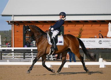 Emma Booth Mogelvangs Zidane Australian Equestrian Team