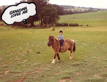Hayley Beresford and Muffin. Photo supplied.