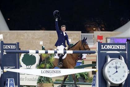 Daniel Deusser (GER) on Cornet d'Amour in Cannes © Stefano Grasso/LGCT