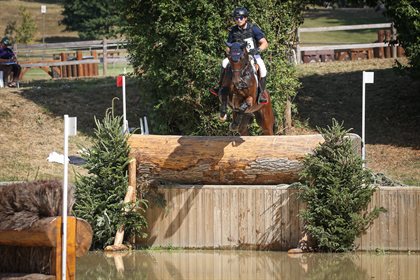 Darragh Kenny and Romeo landed in second place at the FEI Jumping World Cup Verona © FEI/Massimo Argenziano