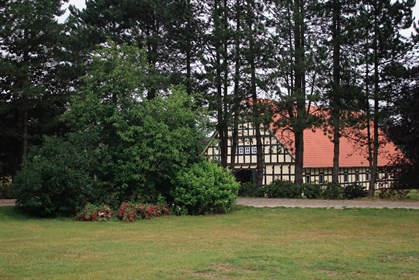 One of the many beautiful stable buildings at Hof Kasselmann.