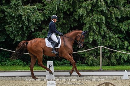 Sammi Birch and Finduss PFB at the Bicton International Horse Trials in 2021. © Hannah Cole Photography