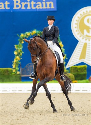 Sandro Boy in his second International Grand Prix at Horses and Dreams in 2012. © Jacques Toffi