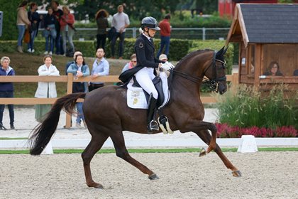 Simone Pearce and Fiderdance. © LL-Foto