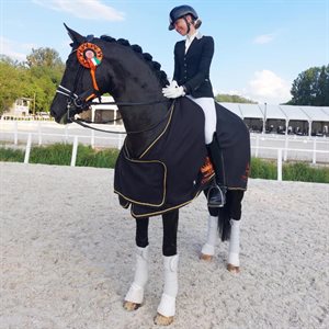 Simone Pearce and Quando Unico. © Simone Pearce Dressage