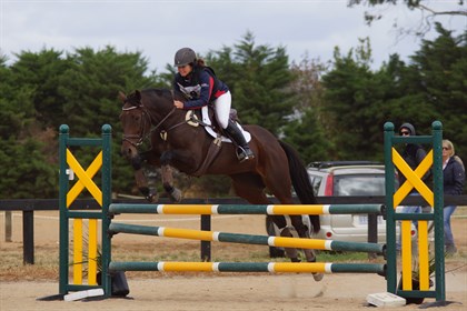 Sophie and Polly at Ballarat Hickstead, 2014. © Jenelle Christopher