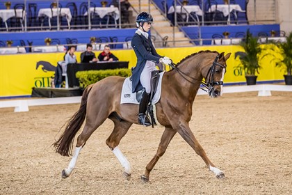 Tayla Desmet riding Rodrigo © Stephen Mowbray