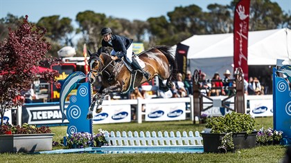 Tom McDermott and Elegance De La Charmille © Stephen Mowbray