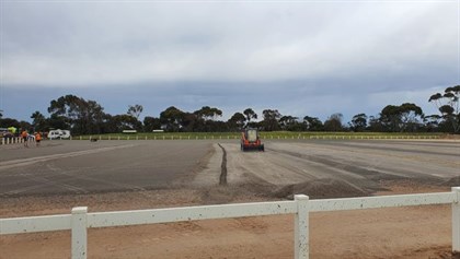 WPNEC's new arena surface will be ready for December competitions.