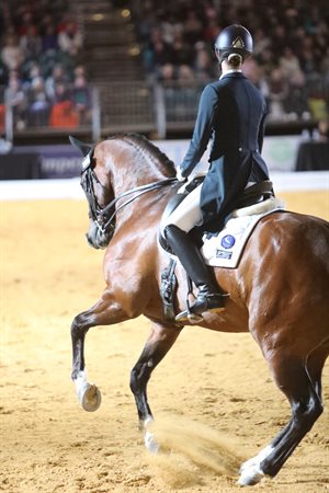Alycia and Des at Equitana.